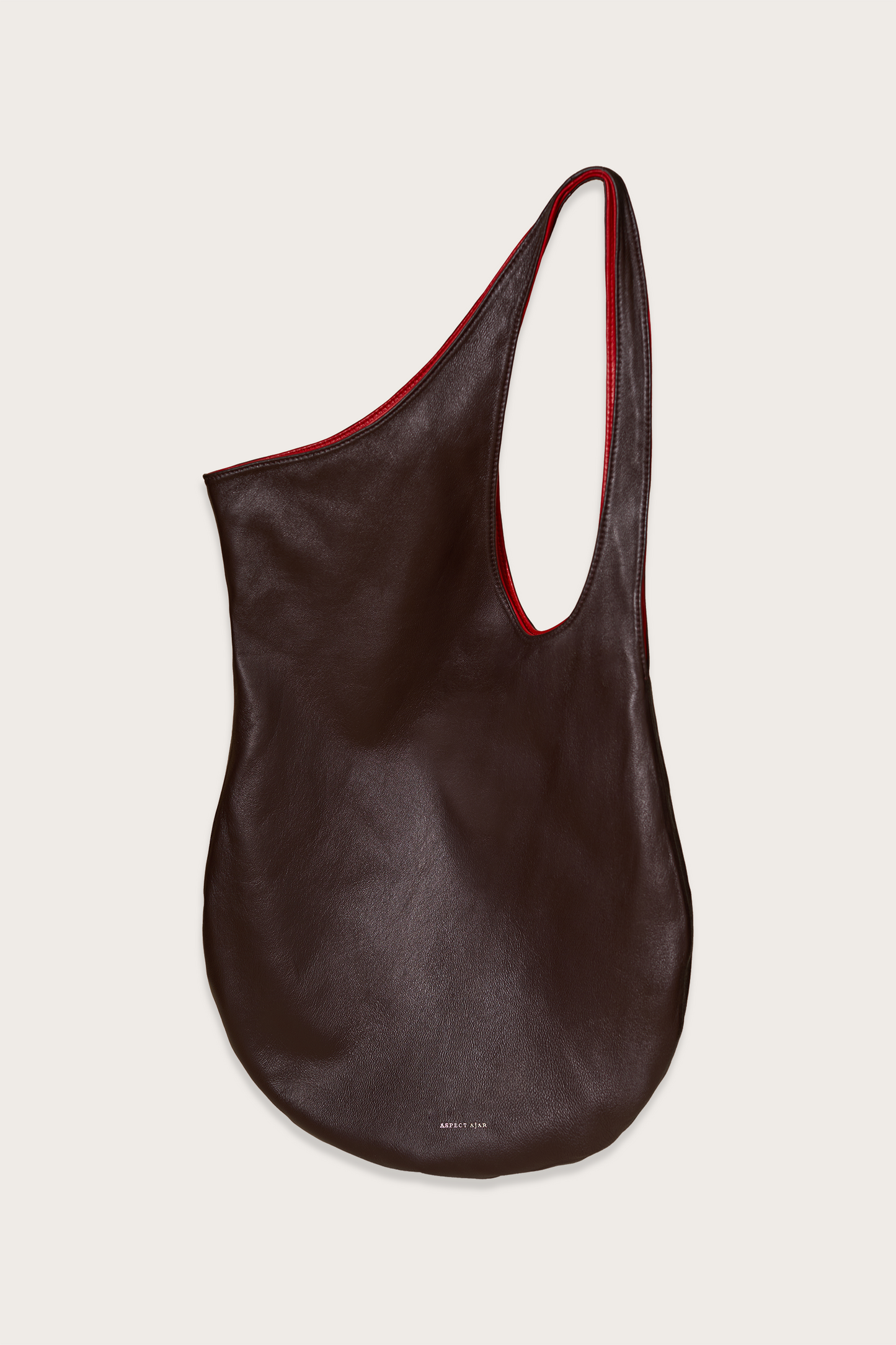REVERSIBLE PETAL TOTE in scarlet & oxblood